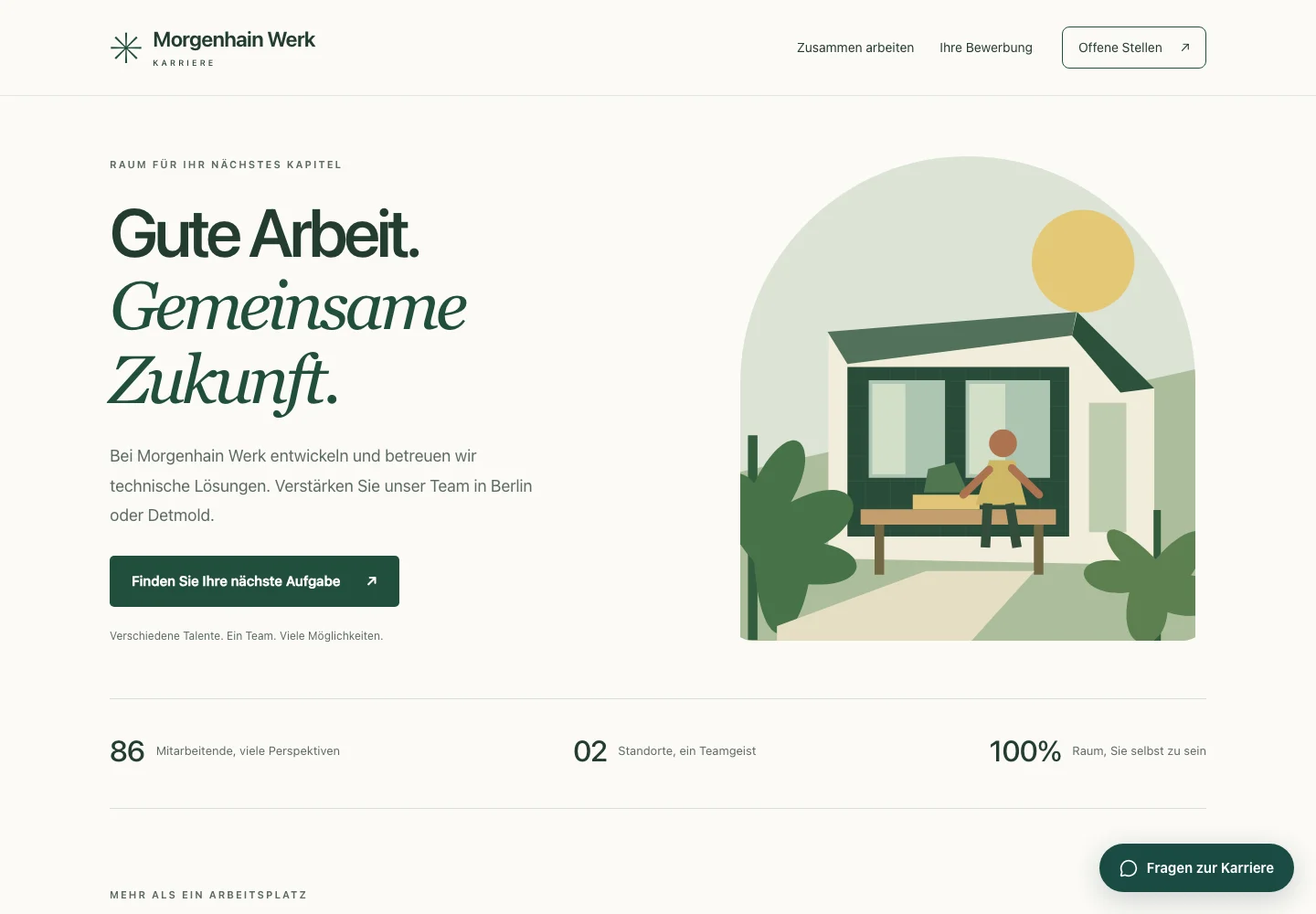 TalentPulse · Karrierewebsite